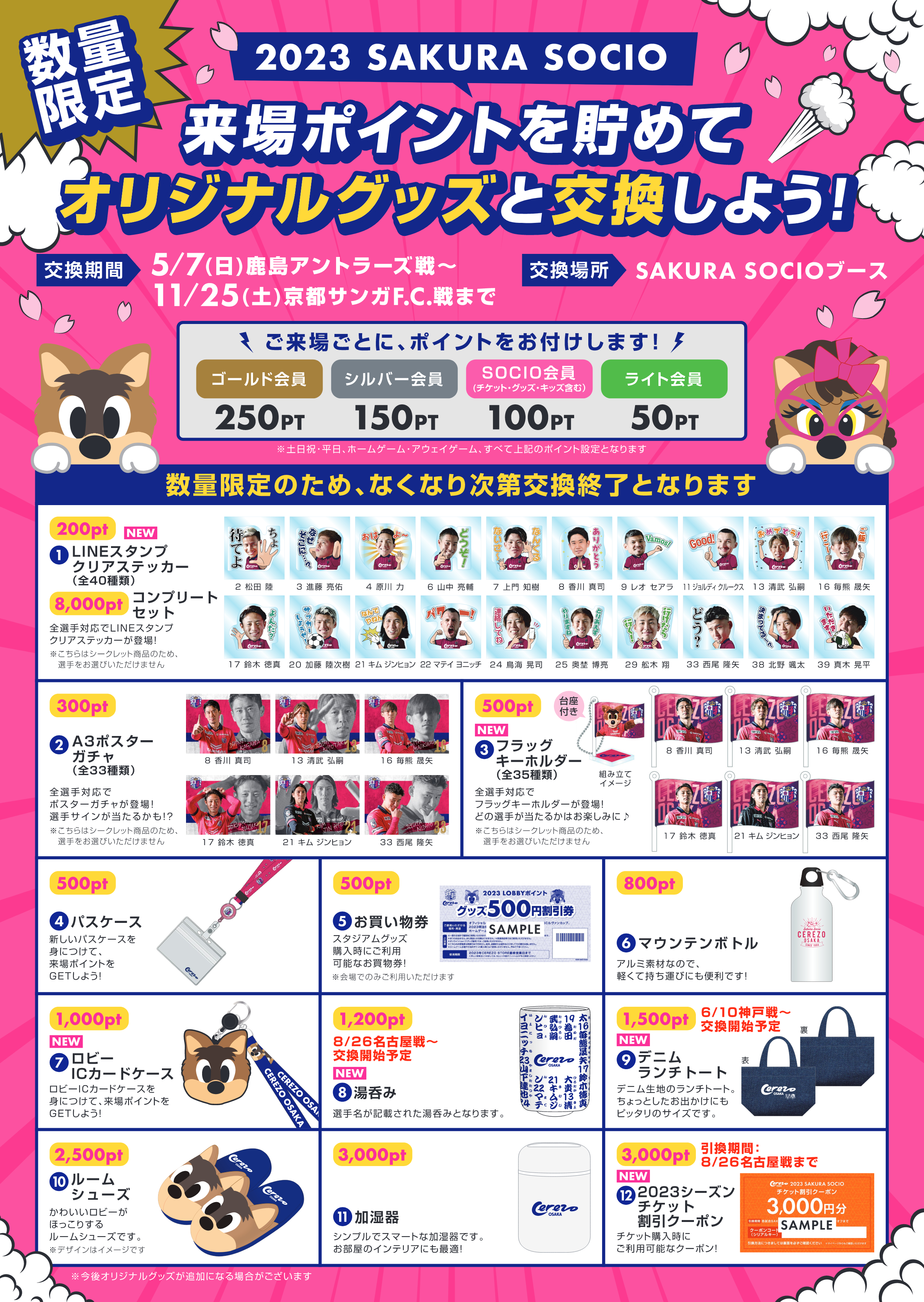 SAKURA SOCIOブースについて | セレッソ大阪オフィシャルウェブ